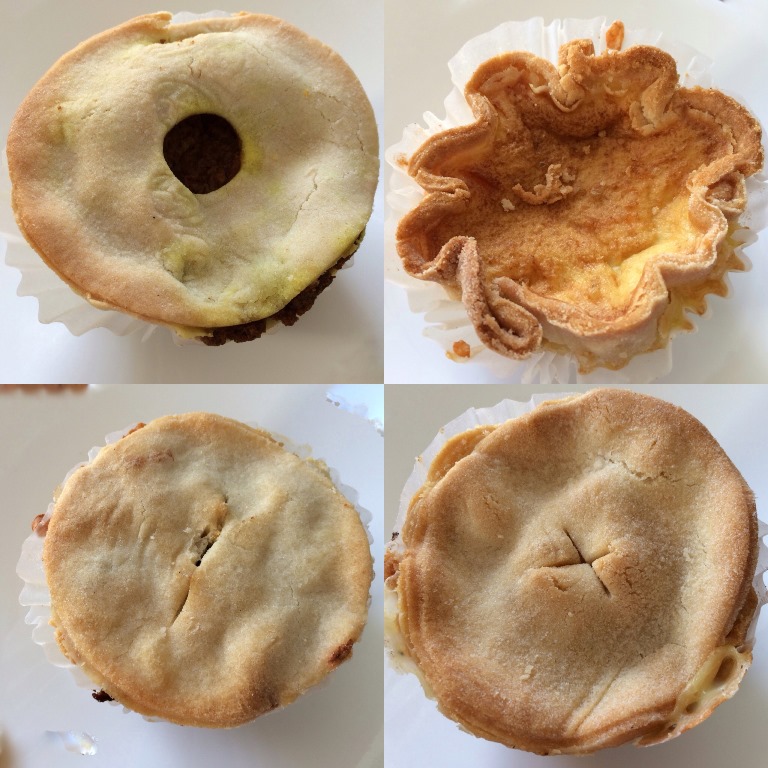 four pies